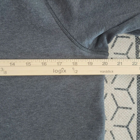 LULULEMON AVENUE PULLOVER SWEATSHIRT IN DARK GRAY, SZ MEDIUM/LARGE - Picture 9 of 12